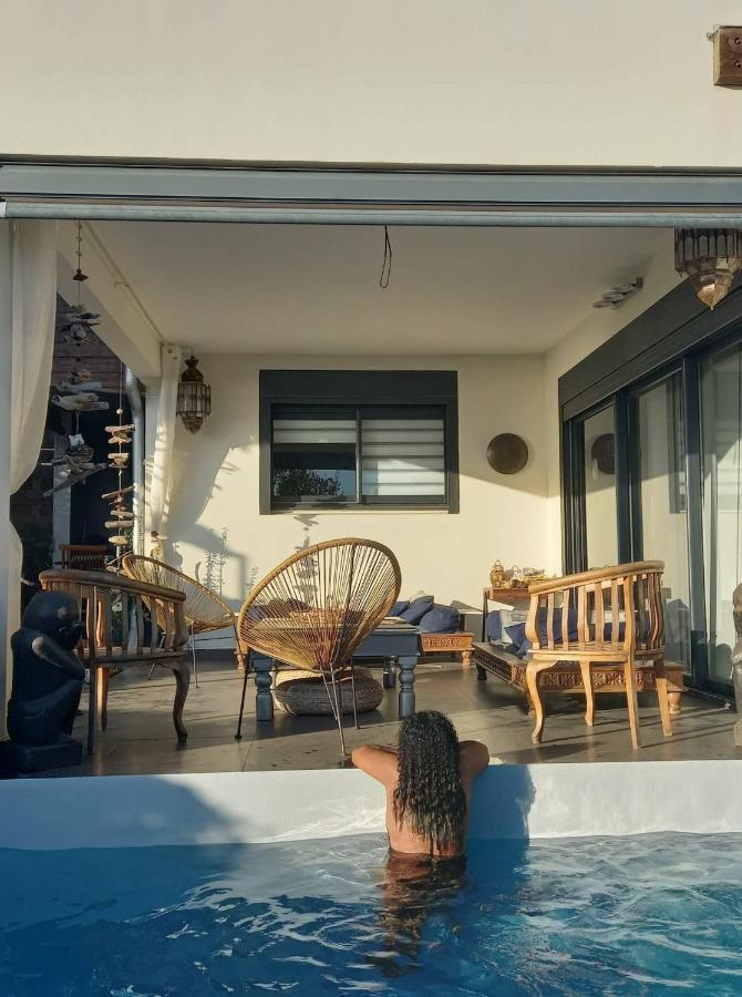 Suite Indigo Jacuzzi Prive Piscine Vue Mer Acces Cuisine Laverie 생피에르 외부 사진